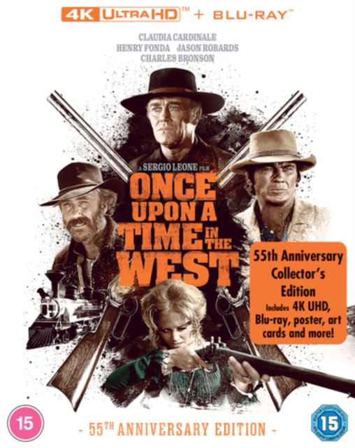 Cover for Once Upon a Time in the West: 55th Anniversary (4K UHD Blu-ray) (2024)