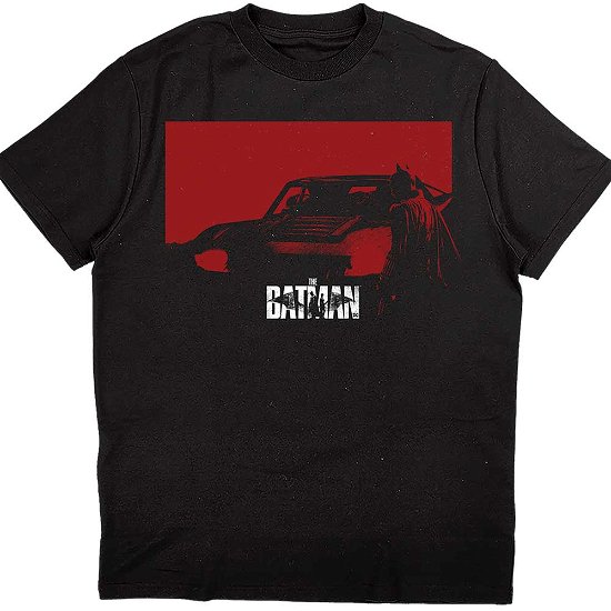 DC Comics Unisex T-Shirt: The Batman Red Car - DC Comics - Produtos -  - 5056561017846 - 