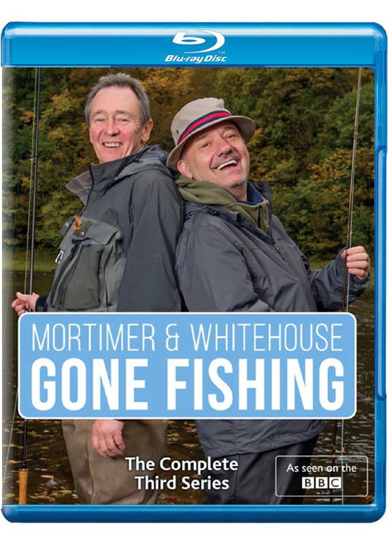 Cover for Mortimer  Whitehouse Fishing S3 BD · Mortimer and Whitehouse Gone Fishing Series 3 (Blu-ray) (2020)