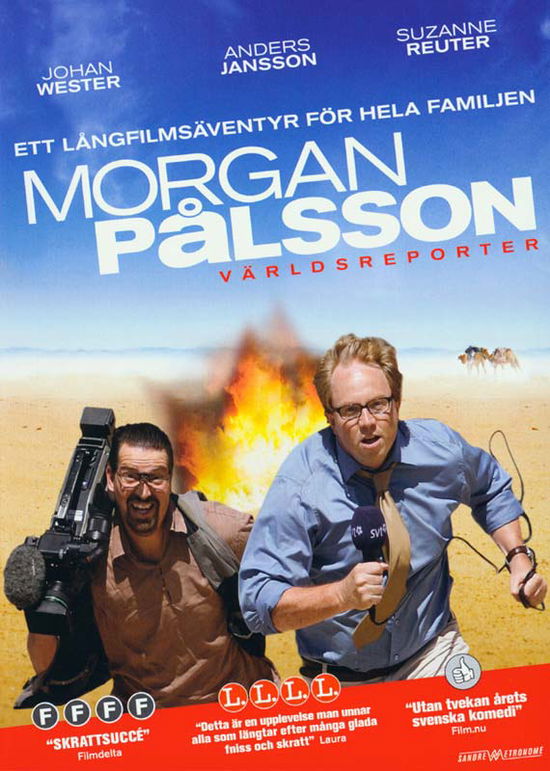 Cover for Morgan PÃ¥lsson · Morgan Pålsson - Världsreporte (DVD) (1901)