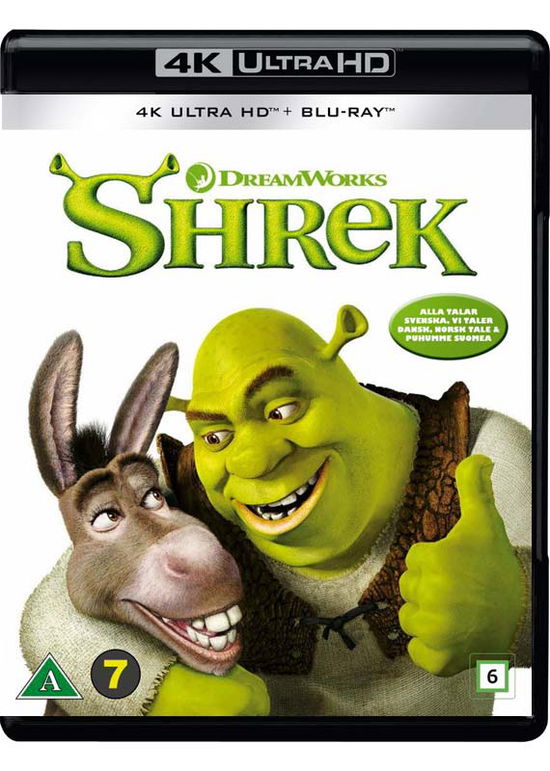 Shrek (4k) -  - Filme - Universal - 7333018018846 - 31. Mai 2021