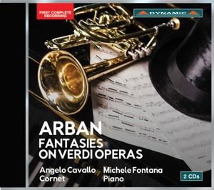 Cover for Arban / Cavallo / Fontana · Fantasies on Verdi (CD) (2017)