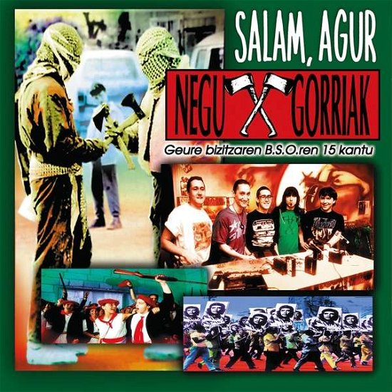 Cover for Negu Gorriak · Salam. Agur (LP) (2022)