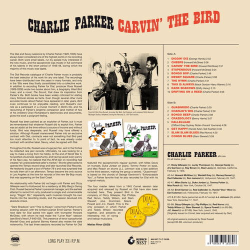 Charlie Parker · Carvin' The Bird - Best Of The Dial Masters Vol.2 (LP) [Coloured edition] (2020)