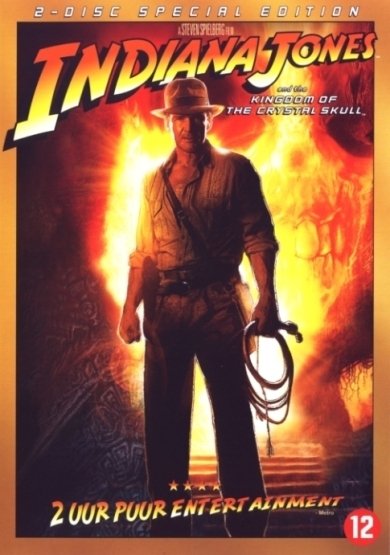 Cover for Indiana Jones · Indiana Jones and the Kingdom of the Crystal Skull (DVD) (2008)
