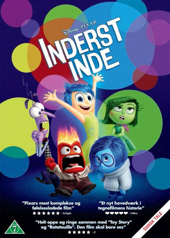 Inderst Inde - Disney / Pixar - Películas -  - 8717418460846 - 30 de noviembre de 2015
