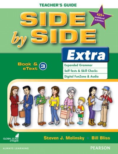 Cover for Steven Molinsky · Side by Side Extra 3 Teacher's Guide with Multilevel Activities (Spiral Book) (2016)