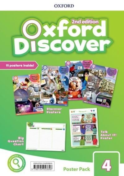 Cover for Oxford Editor · Oxford Discover: Level 4: Posters - Oxford Discover (Poster) [2 Revised edition] (2019)