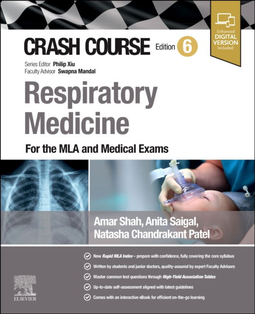Cover for Amar J Shah · Crash Course Respiratory Medicine: For the MLA and Medical Exams - CRASH COURSE (Paperback Book) (2025)