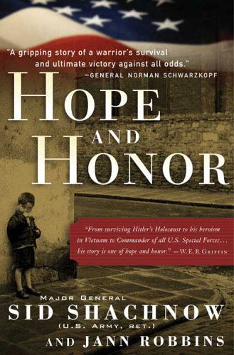 Cover for Jann Robbins · Hope and Honor (Pocketbok) [First edition] (2006)