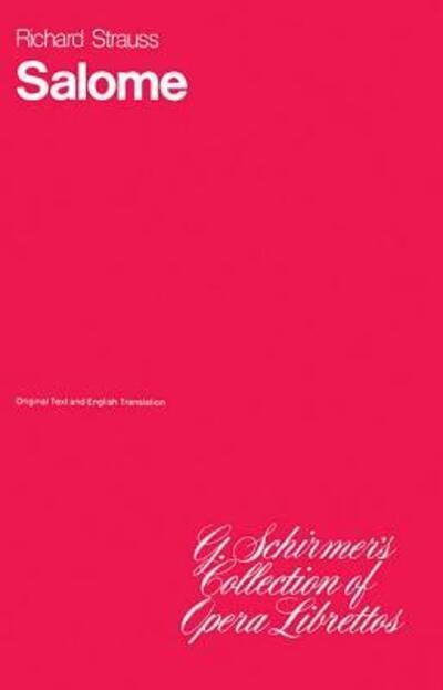 Cover for Johann Strauss · Salome (Paperback Bog) (1986)