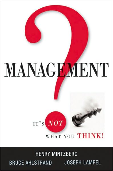 Cover for Henry Mintzberg · Management? It's Not What You Think! (Hardcover Book) (2010)