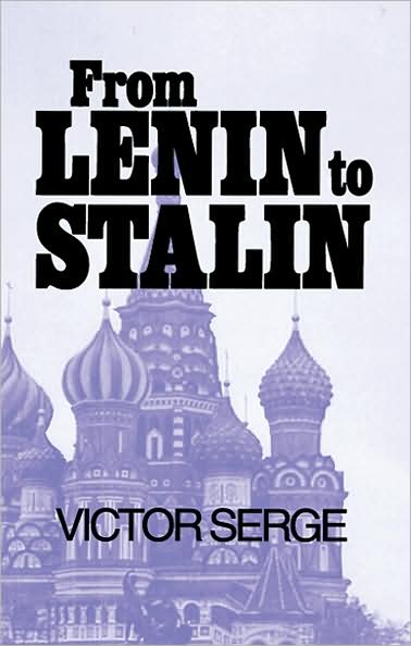 Cover for Victor Serge · From Lenin to Stalin (Paperback Book) (1973)