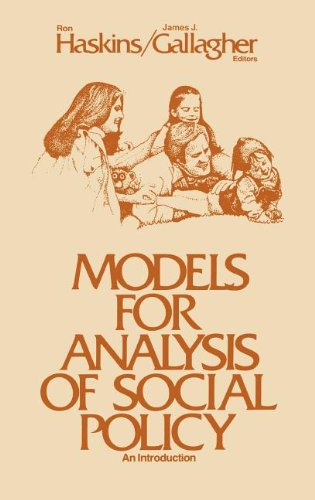 Cover for Ron Haskins · Models for Analysis of Social Policy: An Introduction (Gebundenes Buch) (1981)