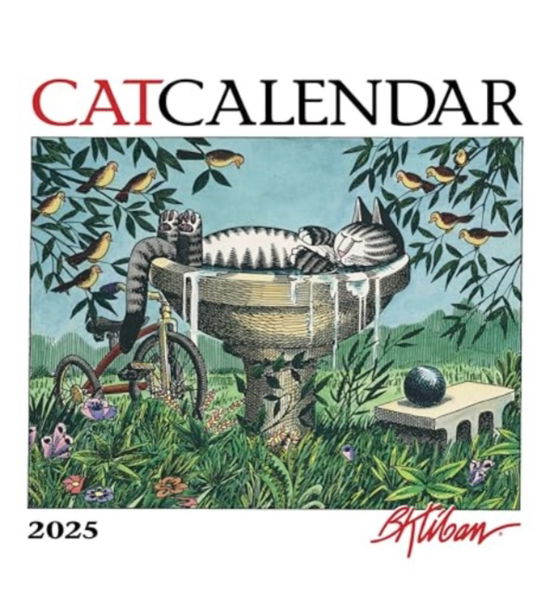 B. Kliban: CatCalendar 2025 Mini Wall Calendar - Kliban B - Książki - Pomegranate - 9781087509846 - 15 sierpnia 2024