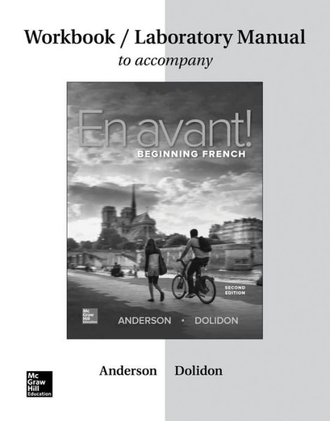 Cover for Anderson · Workbooklaboratory Manual for en Avant (Pocketbok) (2015)