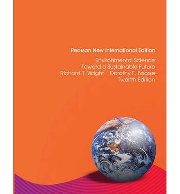 Cover for Richard Wright · Environmental Science: Toward a Sustainable Future: Pearson New International Edition (Paperback Bog) (2013)