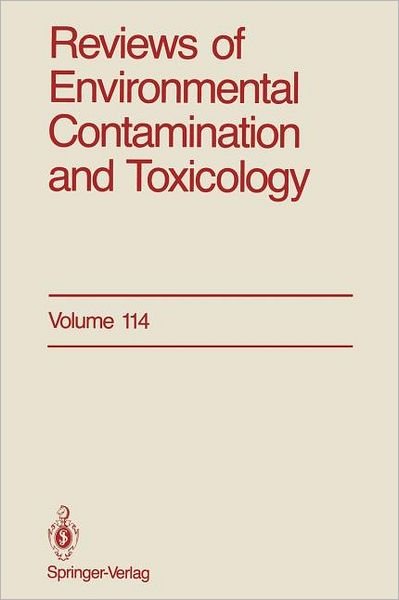 Cover for George W. Ware · Reviews of Environmental Contamination and Toxicology: Continuation of Residue Reviews - Reviews of Environmental Contamination and Toxicology (Paperback Book) [Softcover reprint of the original 1st ed. 1990 edition] (2011)