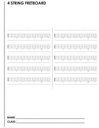 4 String Fretboard - Joe Dolan - Books - Createspace Independent Publishing Platf - 9781494402846 - December 7, 2013