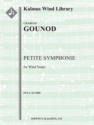 Cover for Charles Gounod · Petite Symphonie (Paperback Book) (2020)