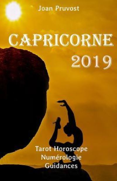 Cover for Joan Pruvost · Capricorne 2019 (Paperback Book) (2018)