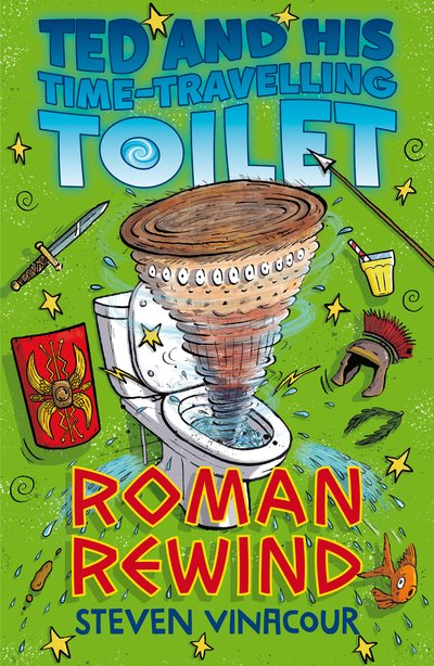 Cover for Steven Vinacour · Roman Rewind - Ted and His Time Travelling Toilet (Paperback Book) (2020)