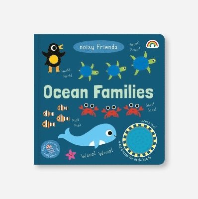 Cover for Noisy friends - Ocean families - Noisy friends (Tavlebog) (2025)