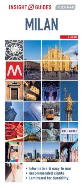 Cover for Insight Guides · Insight Guides Flexi Map Milan - Insight Guides Flexi Maps (Landkarten) [5 Revised edition] (2017)
