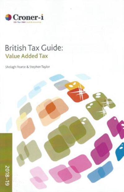 Cover for Croner-i Ltd · BTG: Value Added Tax 2018-19 (Paperback Book) (2018)