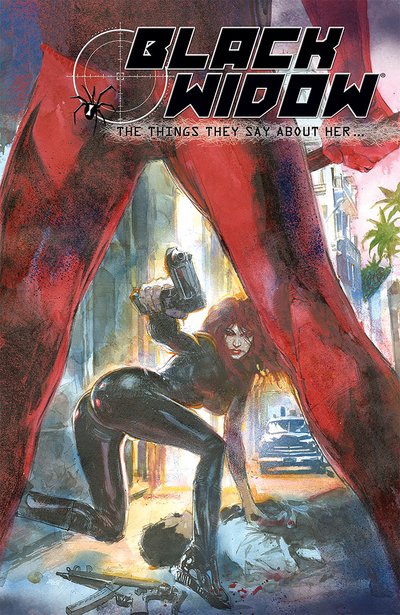 Cover for Richard Morgan · Black Widow: The Things They Say About Her (Paperback Book) (2020)