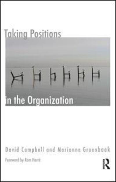 Cover for David Campbell · Taking Positions in the Organization - The Systemic Thinking and Practice Series - Work with Organizations (Taschenbuch) (2006)