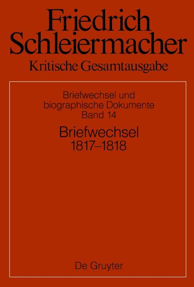 Cover for Simon Gerber · Briefwechsel 1817-1818 (Book) (2022)