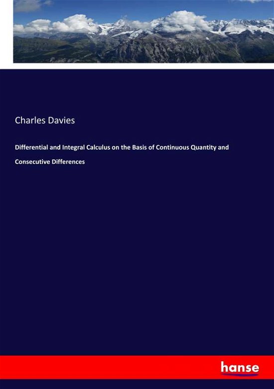 Cover for Davies · Differential and Integral Calcul (Book) (2019)