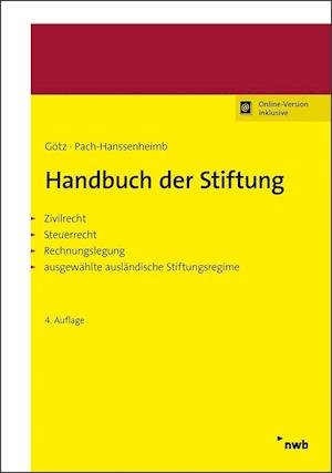 Handbuch der Stiftung, m. 1 Buch, - Götz - Books -  - 9783482645846 - 