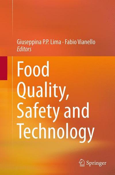 Cover for Food Quality, Safety and Technology (Paperback Book) [Softcover reprint of the original 1st ed. 2014 edition] (2016)