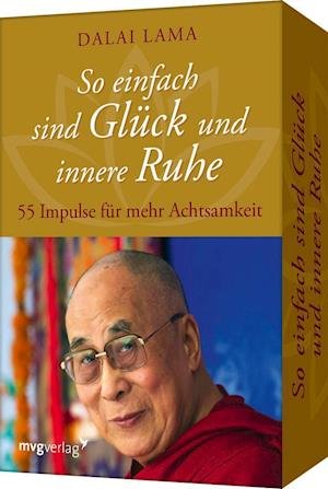 Cover for Dalai Lama · So einfach sind Glück und innere Ruhe (SPILLEKORT) (2021)