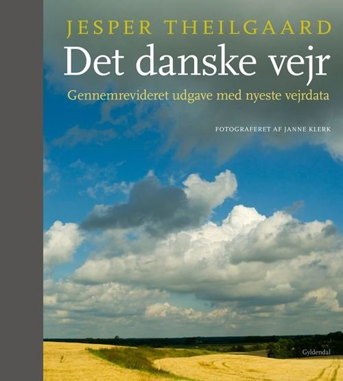 Cover for Jesper Theilgaard · Det danske vejr (Innbunden bok) [3. utgave] (2022)