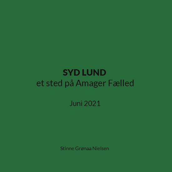 Cover for Stinne Grønaa Nielsen · SYD LUND et sted på Amager Fælled (Paperback Book) [1. wydanie] (2023)