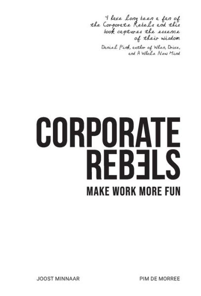 Cover for Joost Minnaar · Corporate Rebels: Make work more fun (Inbunden Bok) (2020)