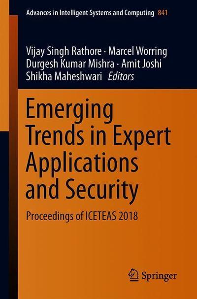 Cover for Emerging Trends in Expert Applications (Book) [1st ed. 2019 edition] (2018)