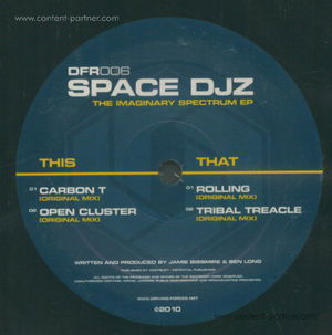 Cover for Space Djz · The Imaginary Spectrum EP (12&quot;) (2010)