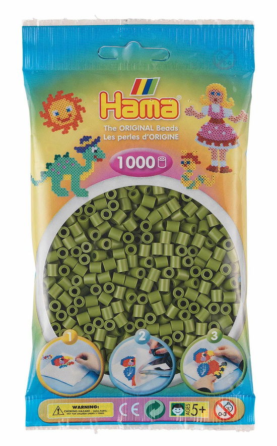 Cover for Hama · Hama Strijkkralen - Olijfgroen (84) 1000st. (Brinquedos) (2020)