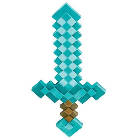 Minecraft Kunststoff-Replik Diamant-Schwert 51 cm - Jakks - Merchandise - JAKKS Pacific - 0039897656847 - July 5, 2023
