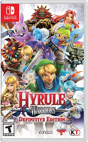 Hyrule Warriors,Switch.2523140 -  - Kirjat -  - 0045496421847 - 