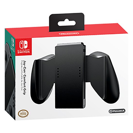 Joy-con Comfort Grip Black For Nintendo - Power A - Spiel -  - 0617885015847 - 7. Februar 2019
