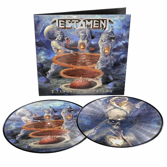 Cover for Testament · Titans Of Creation (LP) [Limited, Picture Disc edition] (2021)