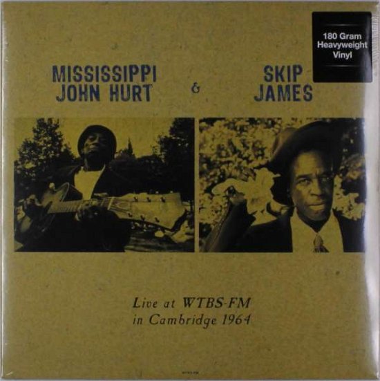 Cover for John -Mississippi- Hurt · Live At Wtbs-Fm In Cambridge (LP) (2017)