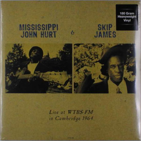 Cover for John -Mississippi- Hurt · Live At Wtbs-Fm In Cambridge (LP) (2017)