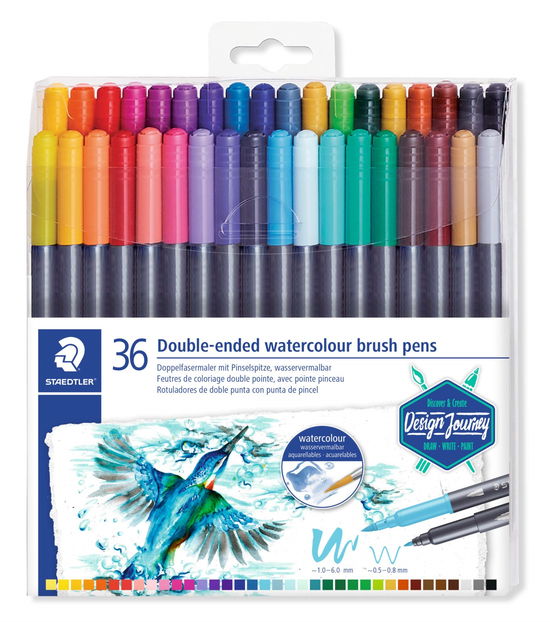 Cover for Staedtler · 36 STAEDTLER 3001 Brush-Pens farbsortiert (MERCH)