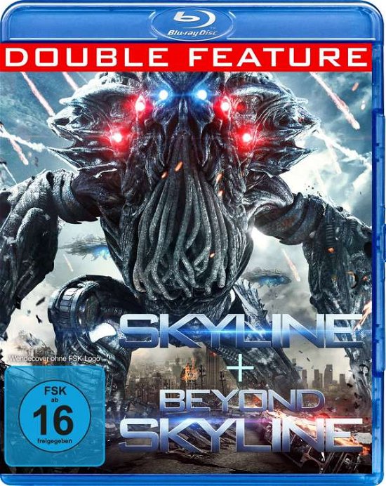 Cover for Grillo,frank / Balfour,eric / Novakovi,bojana/+ · Skyline+beyond Skyline Doublefeature (Blu-ray) (2018)